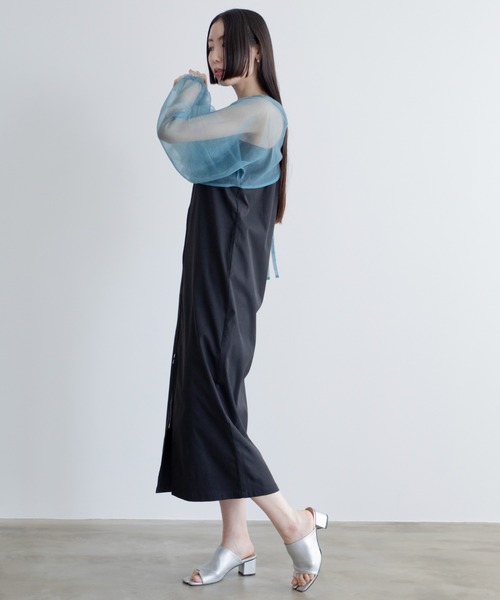 VACANCY（ヴァカンシー）の「2wayシアーボレロカーディガン