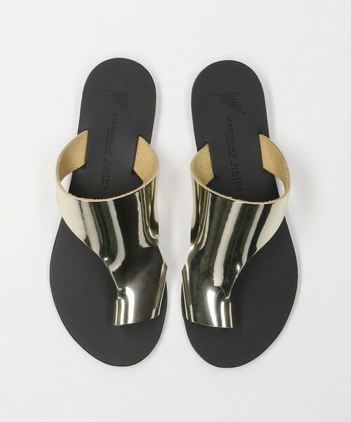 NICOLAS LAINAS（ニコラスライナス）の「＜NICOLAS LAINAS＞トングサンダル（サンダル・レディース・シルバー/ゴールド・36/37/38）」の12枚目の写真