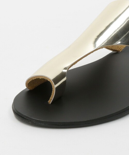 NICOLAS LAINAS（ニコラスライナス）の「＜NICOLAS LAINAS＞トングサンダル（サンダル・レディース・シルバー/ゴールド・36/37/38）」の5枚目の写真