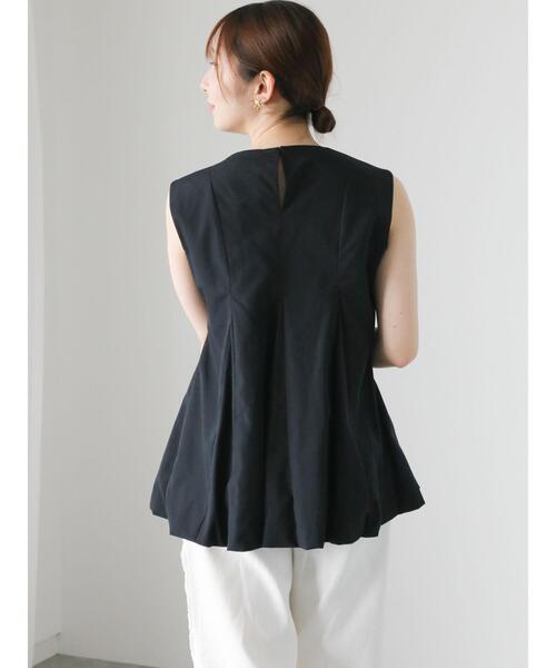 Te chichi TERRASSE（テチチテラス）の「ノースリーブバルーンブラウス（シャツ/ブラウス・レディース・オフホワイト/ブルー/ブラック・F）」の12枚目の写真