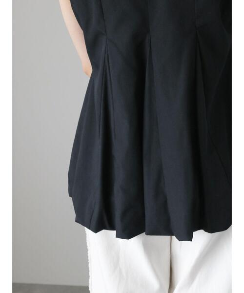 Te chichi TERRASSE（テチチテラス）の「ノースリーブバルーンブラウス（シャツ/ブラウス・レディース・オフホワイト/ブルー/ブラック・F）」の14枚目の写真