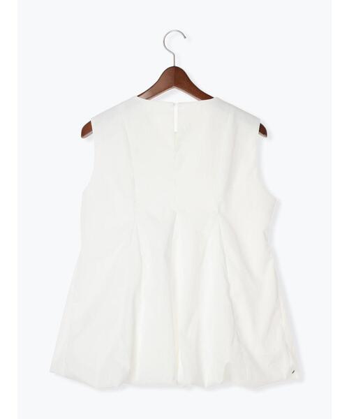 Te chichi TERRASSE（テチチテラス）の「ノースリーブバルーンブラウス（シャツ/ブラウス・レディース・オフホワイト/ブルー/ブラック・F）」の17枚目の写真