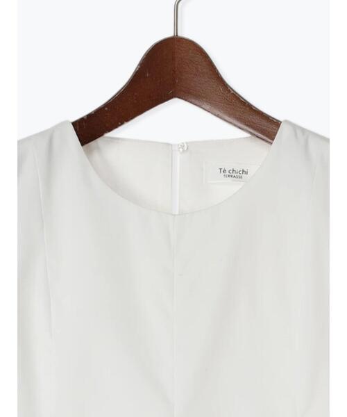 Te chichi TERRASSE（テチチテラス）の「ノースリーブバルーンブラウス（シャツ/ブラウス・レディース・オフホワイト/ブルー/ブラック・F）」の18枚目の写真