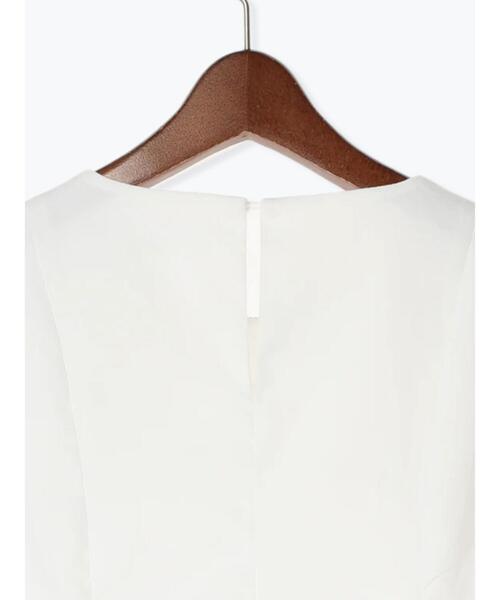 Te chichi TERRASSE（テチチテラス）の「ノースリーブバルーンブラウス（シャツ/ブラウス・レディース・オフホワイト/ブルー/ブラック・F）」の21枚目の写真