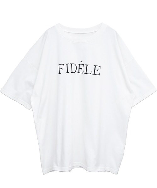 Social GIRL(ソーシャルガール)の「オーバーサイズ半袖ロゴTシャツ(Tシャツ/カットソー・レディース・ブラック/オフホワイト/チャコールグレー・M)」の5枚目の写真