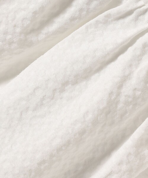 SHIPS Colors:〈洗濯機可能〉サッカー パフスリーブ ペプラム トップス◇（シャツ/ブラウス）｜SHIPS Colors（シップス カラーズ）