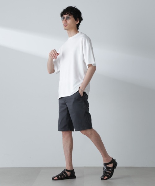 NANO universe(ナノユニバース)の「「MC」coveross(R)Tシャツ(セットアップ可)(Tシャツ/カットソー・メンズ・ホワイト/チャコール・S/M/L)」の20枚目の写真