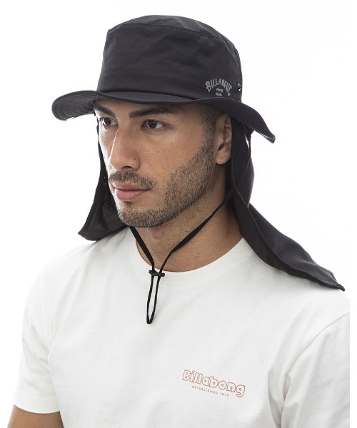 BILLABONG（ビラボン）の「BILLABONG メンズ 【FOR SAND AND WATER】 SUBMERSIBLE HAT ハット 【2024年夏モデル】/ビラボンUVカットサーフハット（ハット・メンズ・ブラック/アーミー/サンドベージュ・FREE）」の8枚目の写真