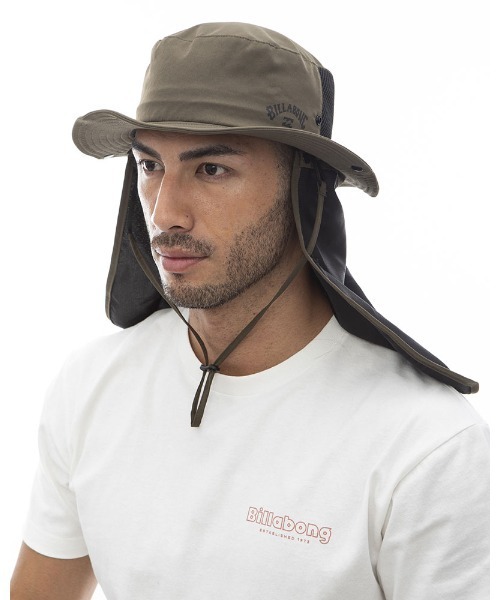 BILLABONG（ビラボン）の「BILLABONG メンズ 【FOR SAND AND WATER】 SUBMERSIBLE HAT ハット 【2024年夏モデル】/ビラボンUVカットサーフハット（ハット・メンズ・ブラック/アーミー/サンドベージュ・FREE）」の21枚目の写真