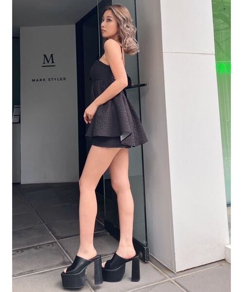 GYDA(ジェイダ)の「【SETUP着用可】ジャカードシンプルショートパンツ(その他パンツ・レディース・オフホワイト/ブラック・FREE)」の17枚目の写真