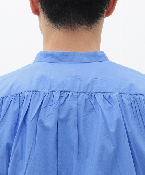 セール】india made ポプリン チュニック シャツ（シャツ/ブラウス