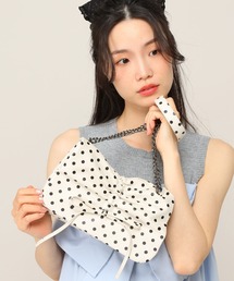 Heather | リボンショルダーBAG　129447(ショルダーバッグ)