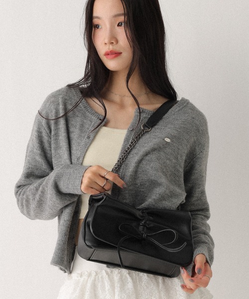 リボンショルダーBAG 129447（ショルダーバッグ）｜Heather（ヘザー