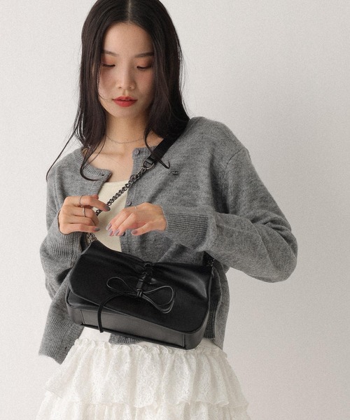 リボンショルダーBAG 129447（ショルダーバッグ）｜Heather（ヘザー