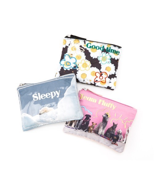 Casselini（キャセリーニ）の「Casselini(キャセリーニ)ドゥードゥルフォトポーチ（ポーチ・レディース・ピンク/ブラック/ブルー・FREE）」の15枚目の写真