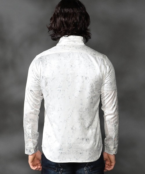 【セール】アイビージャカードパイソンプリントシャツ（シャツ/ブラウス）｜HIDEAWAYS NICOLE（ハイダウェイニコル）