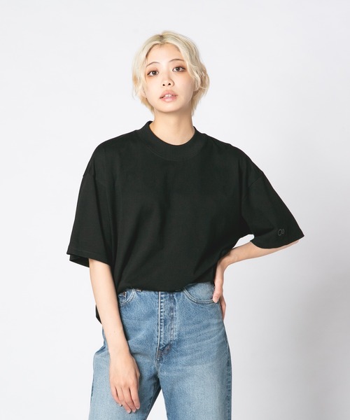 OUTDOOR EXCHANGE(アウトドアエクスチェンジ)の「【OUTDOOR EXCHANGE/アウトドアエクスチェンジ】リラックスフィット モックネックT UVカット(Tシャツ/カットソー・メンズ・ホワイト/ブラック・MEDIUM/LARGE)」の18枚目の写真