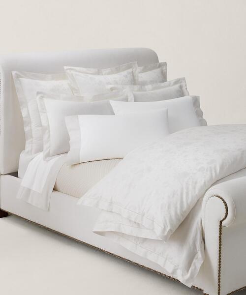 オーガニック コットン Bethany ジャカード デュベ カバー/ダブル