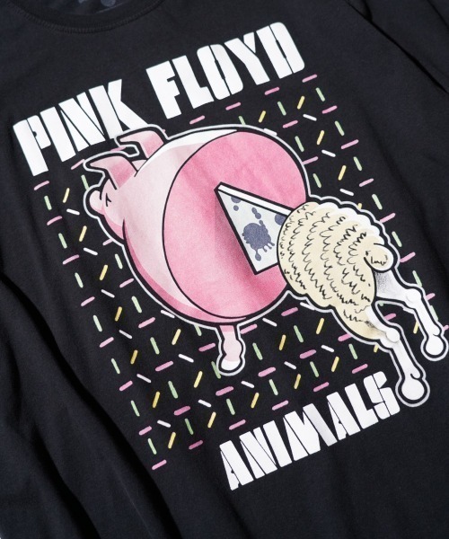 THRIFTY LOOK(スリフティールック)の「THRIFTY LOOK / スリフティールック THRIFTY 'PINK FLOYD' TEE ピンクフロイド バンドTシャツ(Tシャツ/カットソー・メンズ・ブラック/ブラック系1・LARGE/MEDIUM/X-LARGE)」の8枚目の写真
