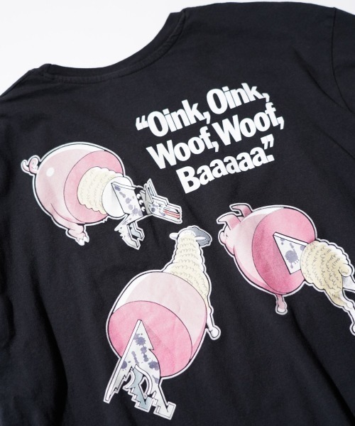 THRIFTY LOOK(スリフティールック)の「THRIFTY LOOK / スリフティールック THRIFTY 'PINK FLOYD' TEE ピンクフロイド バンドTシャツ(Tシャツ/カットソー・メンズ・ブラック/ブラック系1・LARGE/MEDIUM/X-LARGE)」の4枚目の写真