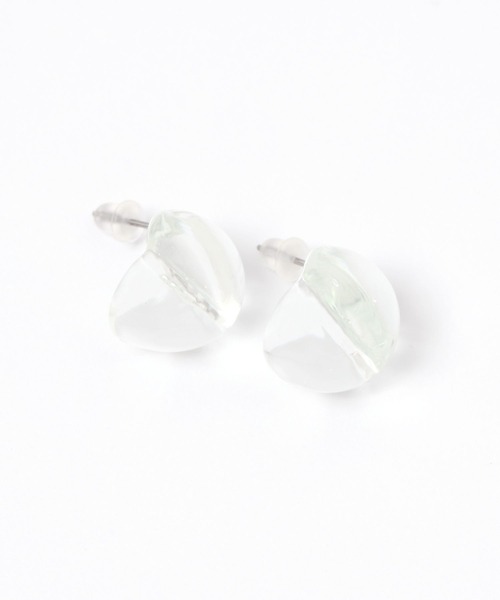 niko and...（ニコアンド）の「クリアガラスピアス（ピアス（両耳用）・レディース・その他/ラベンダー/レッド・0）」の3枚目の写真