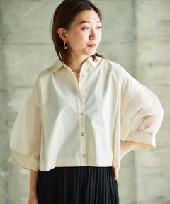 ZOZO限定カラー】キャンディースリーブタックシャツ（シャツ