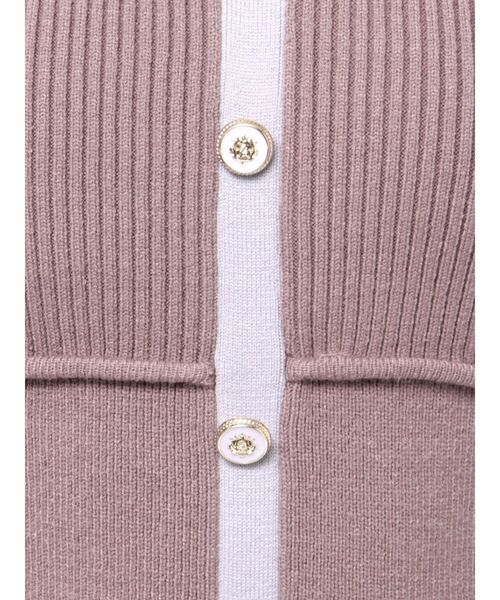 Strawberry Roseフロントボタンワンピース セール】フロントボタンニットワンピース（ワンピース）｜SNIDEL