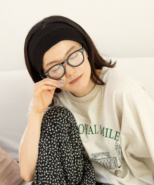 niko and...（ニコアンド）の「オリジナルリブヘアバンド（ヘアバンド・レディース・ロイヤルブルー/ブラック/グレー/ラベンダー・FREE）」の5枚目の写真