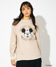 【GOOD ROCK SPEED / グッドロックスピード】Mickey/ TEE / キャラクター ロングTシャツ