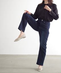 デニムの常識が変わる!やわらかストレッチ新感覚マシュマロデニムパンツ(ストレート)