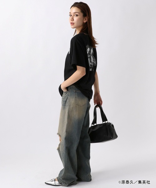 FOREVER 21（フォーエバー トゥエンティーワン）の「【ヤングジャンプ45周年】キングダムＴシャツ２（Tシャツ/カットソー・レディース・ブラック・SMALL/LARGE）」の6枚目の写真