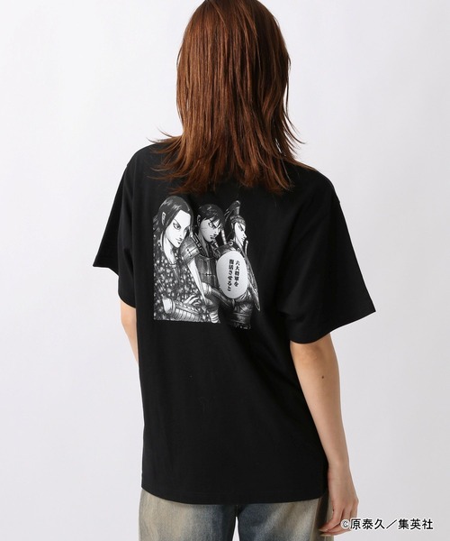 FOREVER 21（フォーエバー トゥエンティーワン）の「【ヤングジャンプ45周年】キングダムＴシャツ２（Tシャツ/カットソー・レディース・ブラック・SMALL/LARGE）」の8枚目の写真