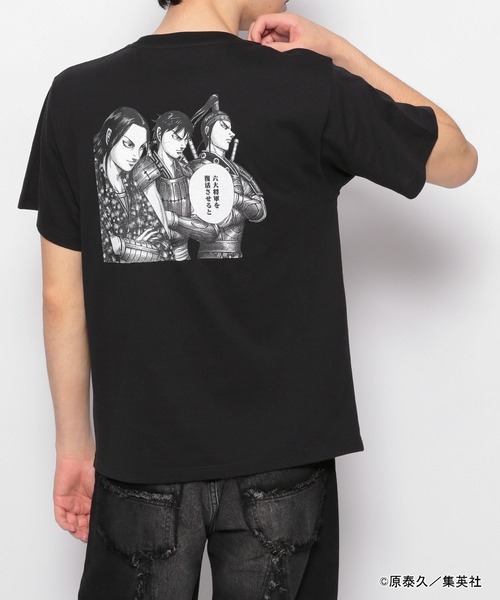 FOREVER 21（フォーエバー トゥエンティーワン）の「【ヤングジャンプ45周年】キングダムＴシャツ２（Tシャツ/カットソー・レディース・ブラック・SMALL/LARGE）」の14枚目の写真