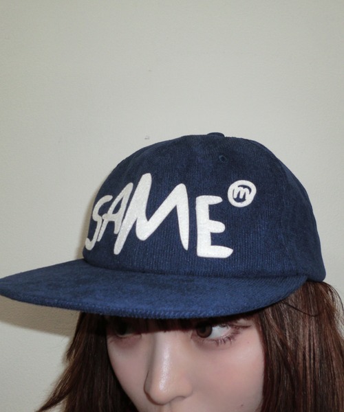 shesame(シーセム)の「same logo cap(キャップ・レディース・ネイビー/ブラック・フリー)」の8枚目の写真