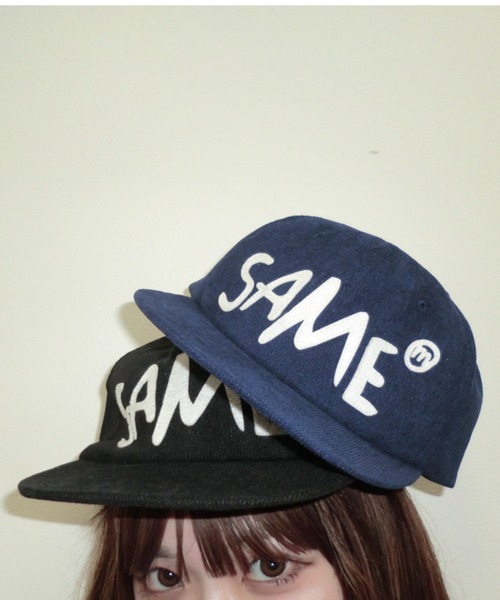 shesame(シーセム)の「same logo cap(キャップ・レディース・ネイビー/ブラック・フリー)」の9枚目の写真