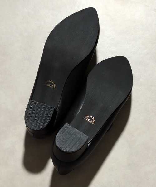 U.S. POLO ASSN.(ユーエスポロアッスン)の「【U.S. POLO ASSN./ユーエスポロアッスン】日本製 スムースシンセティックレザー パンプス(パンプス・レディース・ブラック/ベージュ・23/24/24.5/23.5)」の21枚目の写真