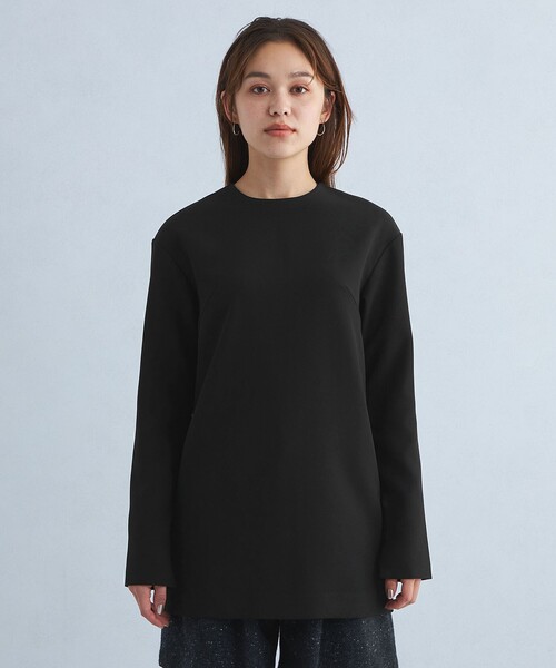 green label relaxing（グリーンレーベルリラクシング）の「【別注】＜aluna / Nagisa Nagaya × green label relaxing＞ミニ ワンピース（ワンピース・レディース・オフホワイト/ブラック・M/S）」の11枚目の写真