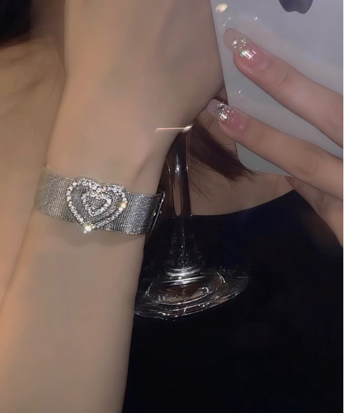 SHEIN ブレスレット ゴールド ハートモチーフ｜Yahoo!フリマ（旧