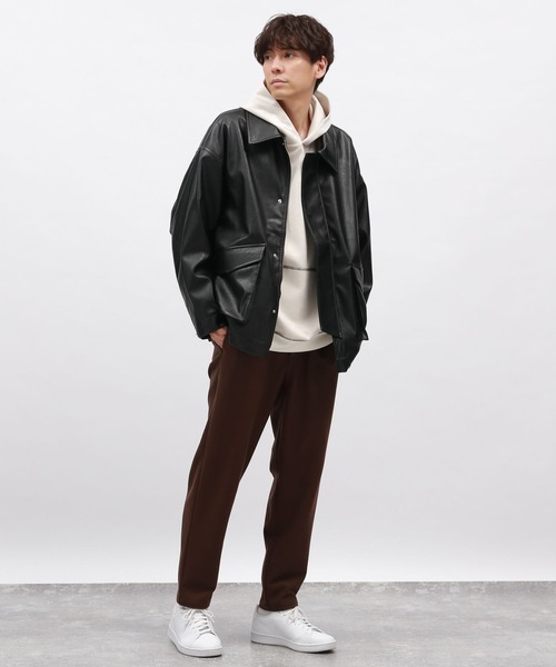 LAKOLE（ラコレ）の「PUレザーブルゾン / 140409（ブルゾン）」 - WEAR