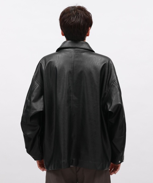 セール】PUレザーブルゾン / 140409（ブルゾン）｜LAKOLE（ラコレ）の