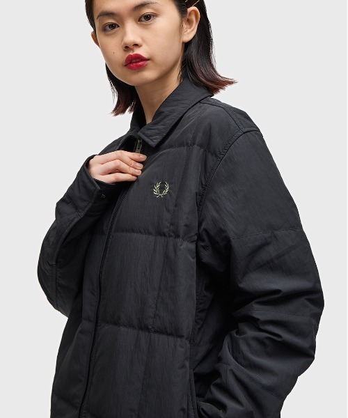 FRED PERRY（フレッドペリー）の「Quilted Overshirt（ブルゾン）」 - WEAR