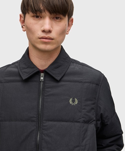 フレッドペリー　キルティングジャケット　ブルゾン 中古・古着通販】FRED PERRY (フレッドペリー) キルティングブルゾン