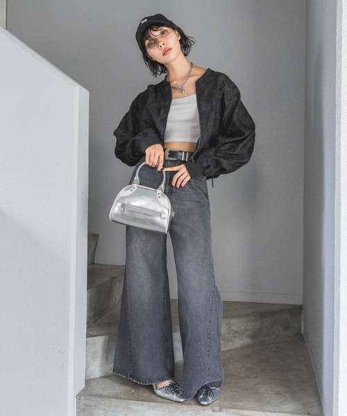 PAGEBOY(ページボーイ)の「レトロボストンBAG(ショルダーバッグ・レディース・シルバー/ブラック・FREE)」の18枚目の写真