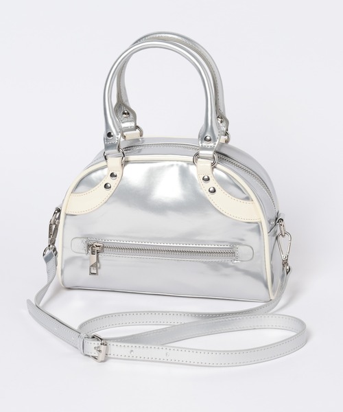 PAGEBOY(ページボーイ)の「レトロボストンBAG(ショルダーバッグ・レディース・シルバー/ブラック・FREE)」の20枚目の写真