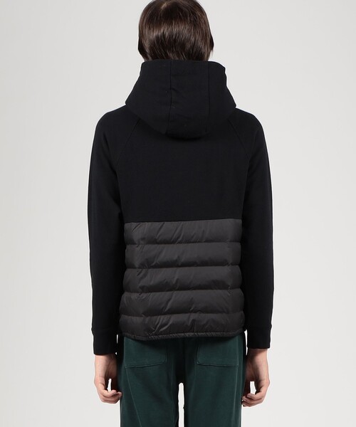 セール】マテリアルミックス ダウンフーデッドプルオーバー MCPF3469