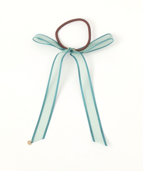 niko and...（ニコアンド）の「リボンヘアゴム（ヘアゴム・レディース・ブラック/グリーン/ベージュ・0）」の7枚目の写真