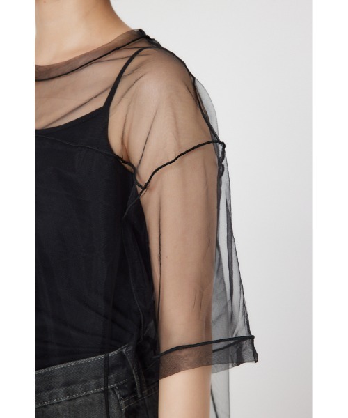 RODEO CROWNS WIDE BOWL（ロデオクラウンズワイドボウル）の「ミリタリーナンバリングシアートップス（その他トップス・レディース・オフホワイト/マジェンタ/ブラック・FREE）」の21枚目の写真