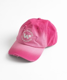 WISH FOR EVER | VINTAGE DESIGN DAMAGE CAP/ヴィンテージデザインダメージキャップ(キャップ)