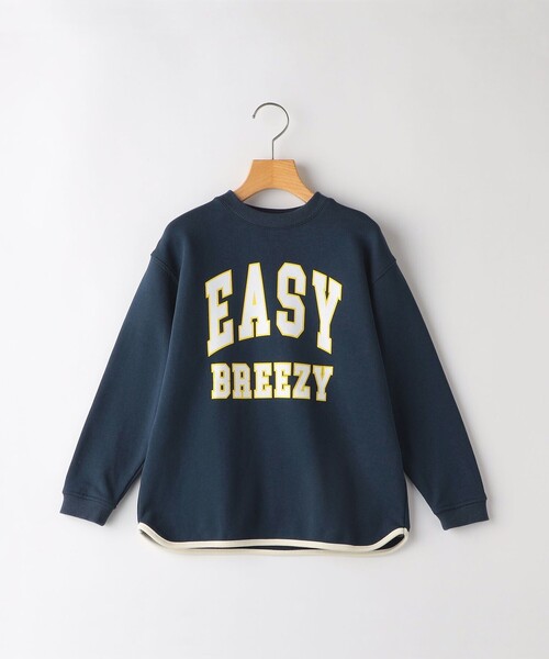 【セール】SHIPS KIDS:80～90cm / パイピング カレッジ ロゴ スウェット（スウェット）｜SHIPS（シップス）