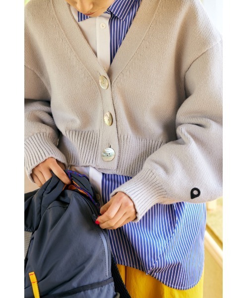 ルーズニットカーディガン(カーディガン/ボレロ)|nagonstans(ナゴンスタンス) ルーズニットカーディガン(カーディガン/ボレロ)|nagonstans(ナゴンスタンス)